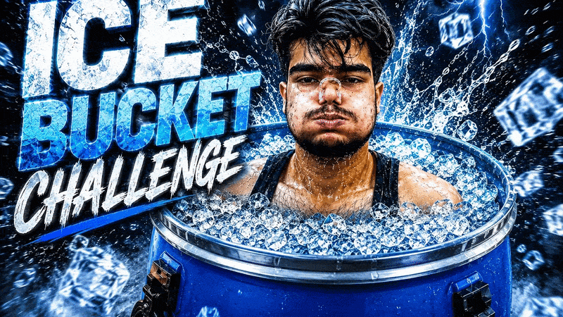 ICE BUCKET CHALLENGE WHILE CHANTING DAREMARKET