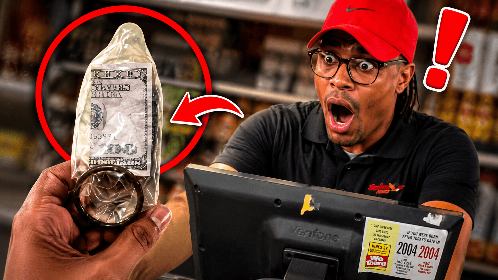 USING A CONDOM AS MY WALLET