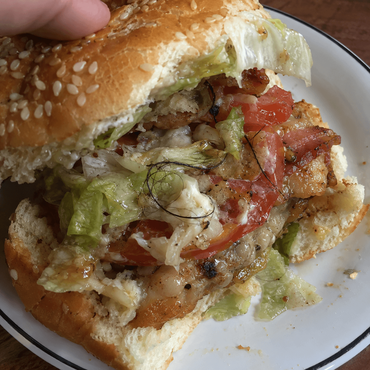 pube sandwich