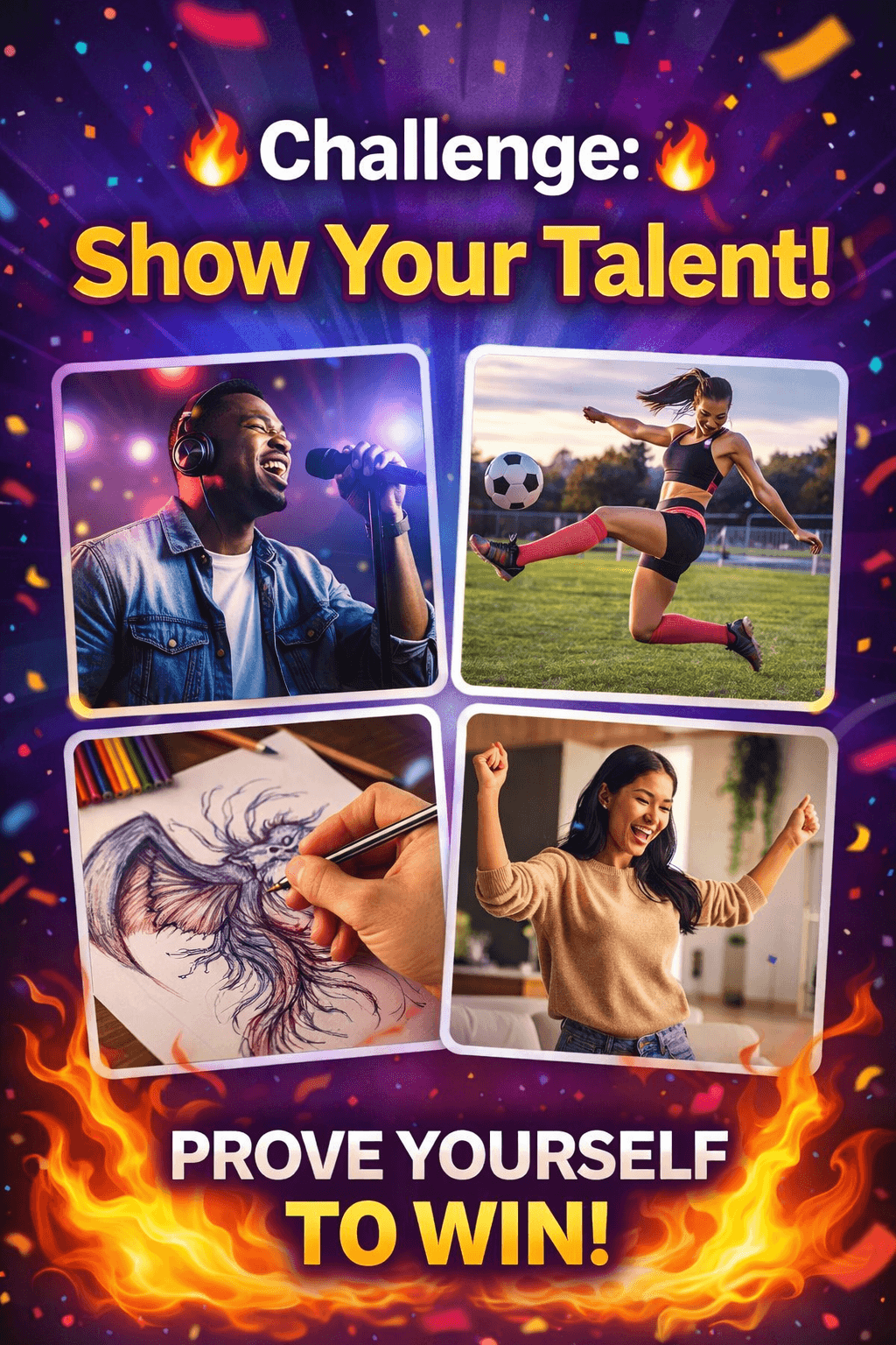🔥 Challenge: Show Your Talent! 🔥