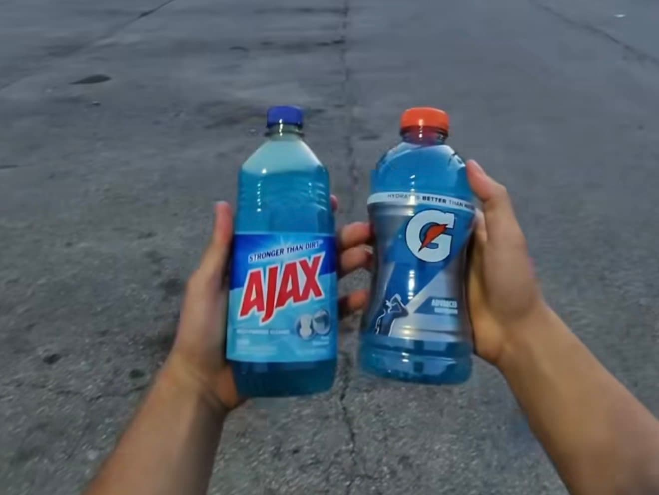 DRINKING GLASS CLEANER