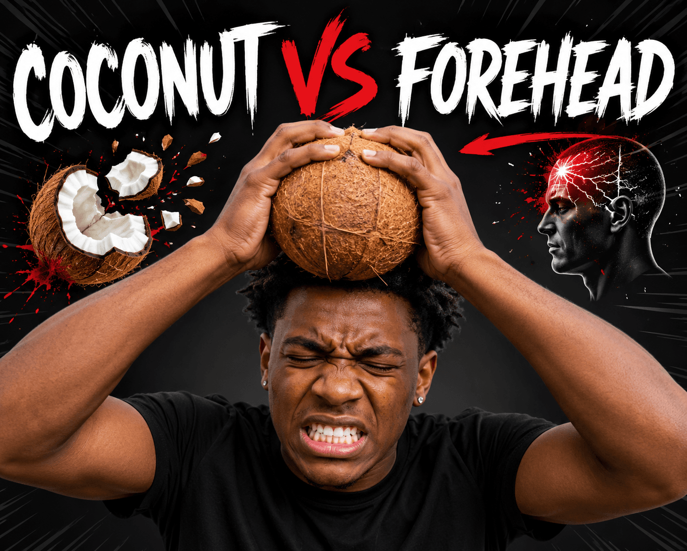 Coconut vs forehead