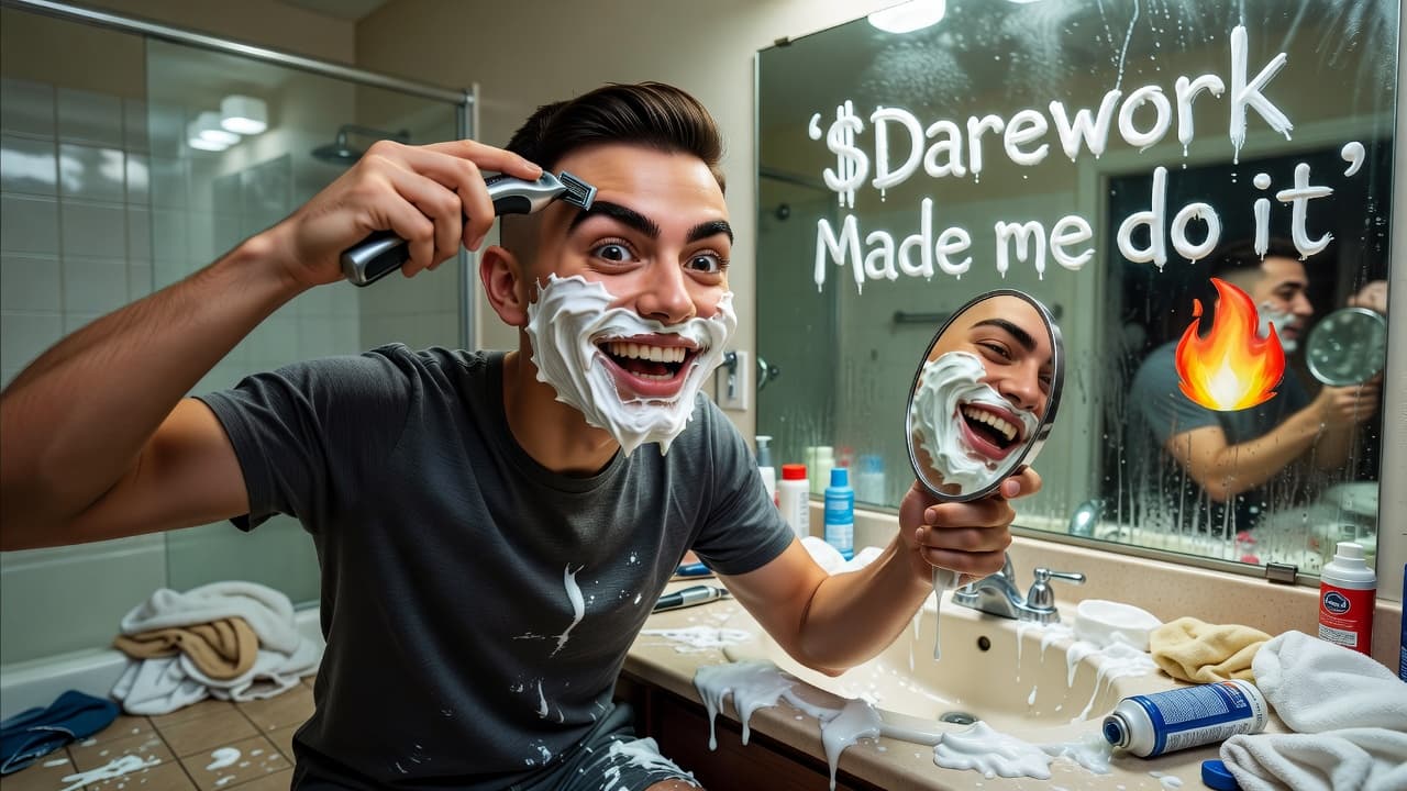 Shave my eyebrows