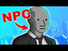 ACTING LIKE AN NPC IN PUBLIC 