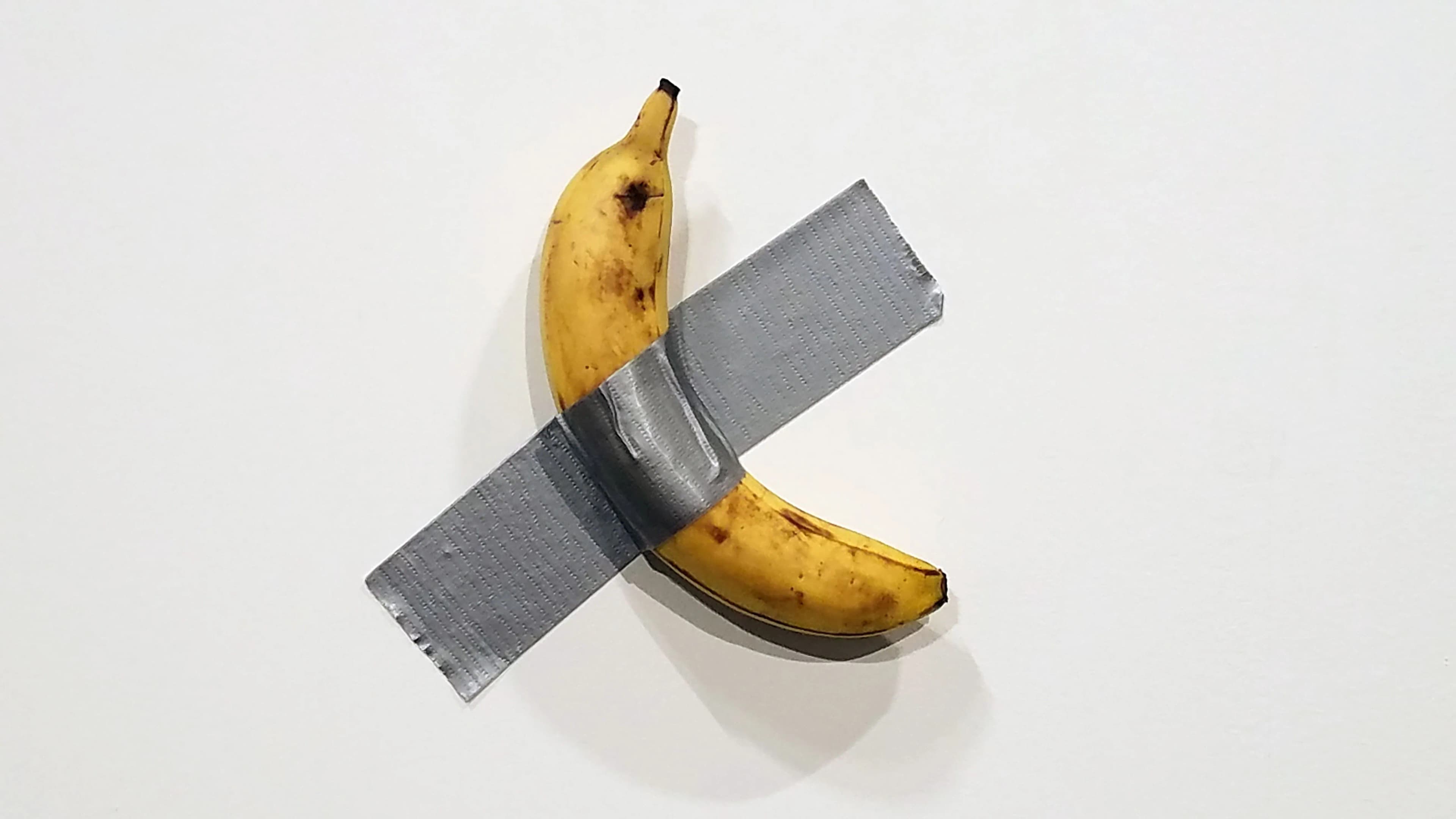 Peel a banana in front of someone then eat the skin