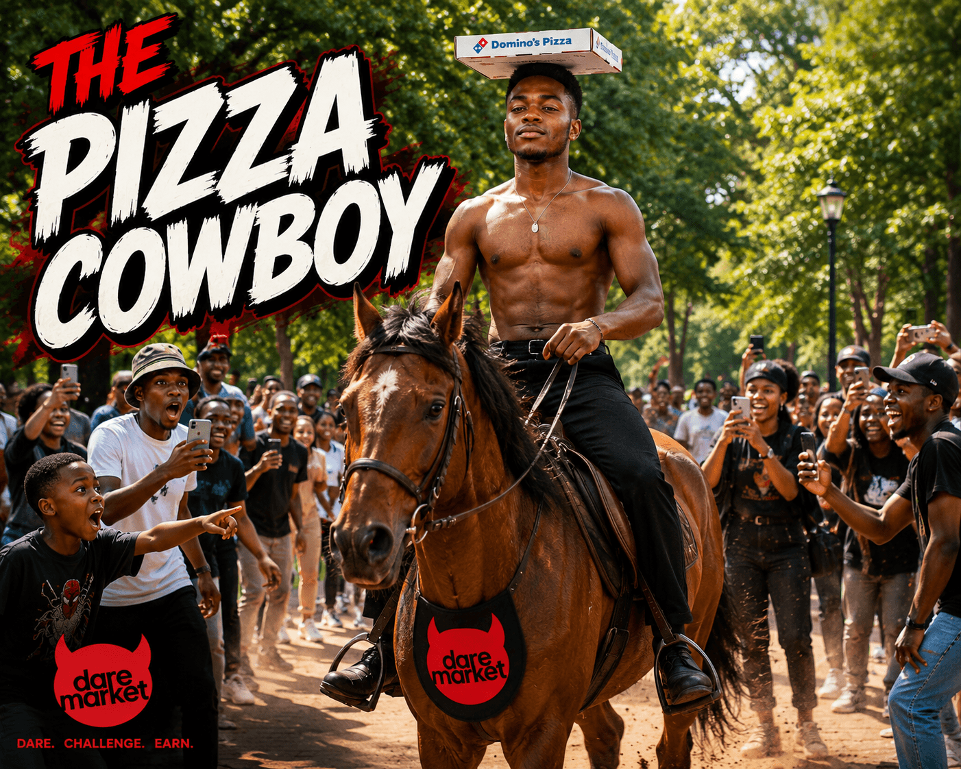 THE PIZZA COWBOY